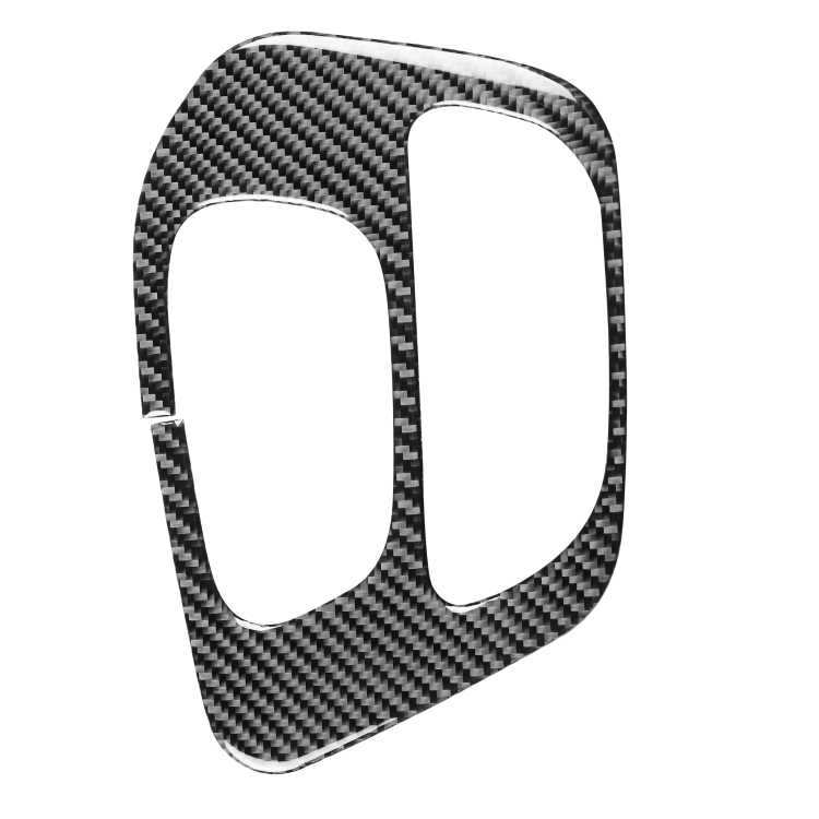 

Carbon Fiber Car Gear Panel Decorative Sticker for Dodge Challenger 2015 to Now, Left Driving