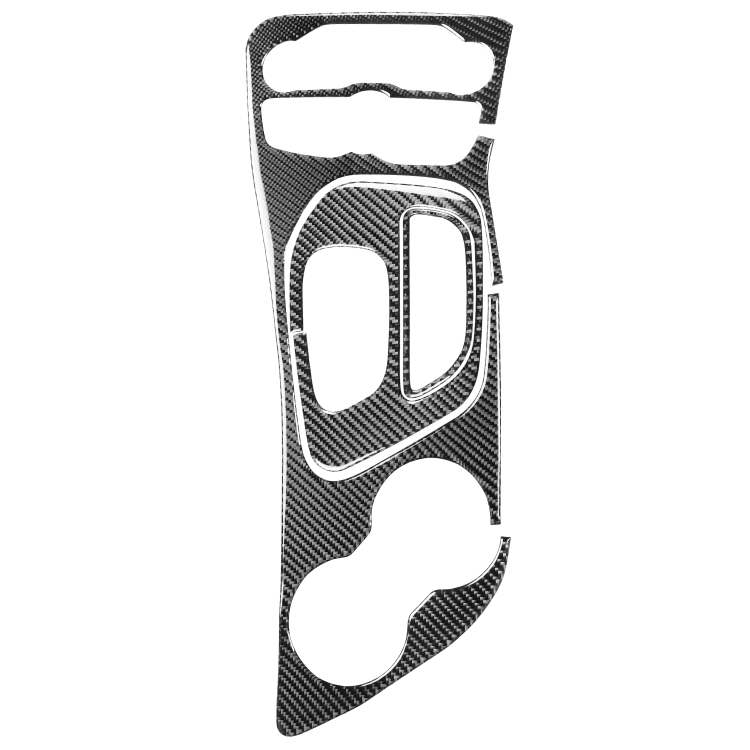 

3 PCS / Set Carbon Fiber Car Central Control Gear Decorative Sticker for Dodge Challenger 2015 to Now, Left Driving