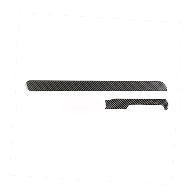 

Carbon Fiber Car Central Control Strip Decorative Sticker for Volkswagen Golf 6 2008-2012, Right Driving
