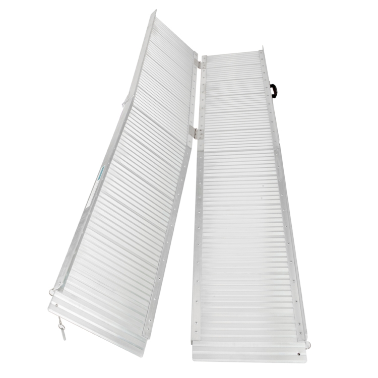 

[US Warehouse] 6FT Portable Multi-folding Aluminum Wheelchair Scooter Loading Ramp