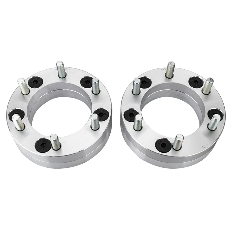 

[US Warehouse] 2 PCS 95-5x5.5 to 6x5.5-2 inch-108mm-1/2x20 inch Hub Centric Wheel Adapters