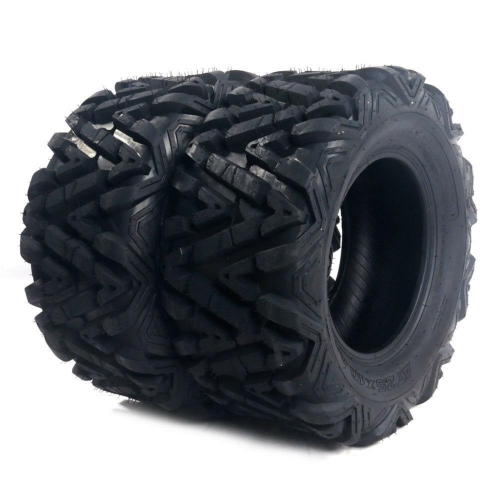 

[US Warehouse] 2 PCS 25x10-12 6PR ATV Replacement Tires