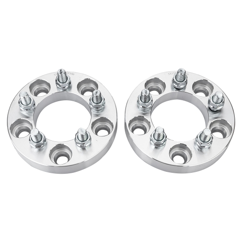 

[US Warehouse] 2 PCS 5x4.5 to 5x100 Hub Centric Wheel Spacers Adapter for Chevrolet / Toyota / Camry