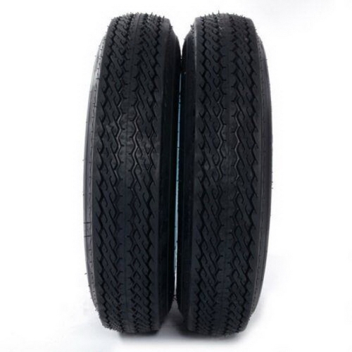 

[US Warehouse] 2 PCS 4.80-12 5Lug 4PR P811 Trailer Replacement Tires