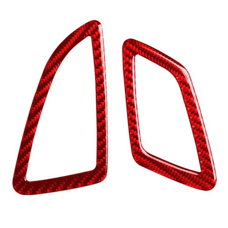 

Car Carbon Fiber Dashboard Air Outlet Decorative Sticker for Honda Tenth Generation Civic 2016-2019, Right Drive (Red)