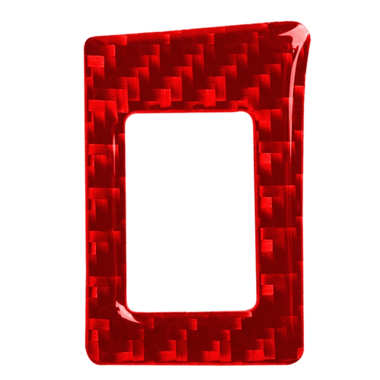 

Car Carbon Fiber Double Flash Light Decorative Sticker for Honda Tenth Generation Civic 2016-2019, Right Drive (Red)