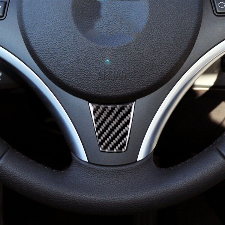 

Large A Version Carbon Fiber Car Steering Wheel Decorative Sticker for BMW E90 2005-2012