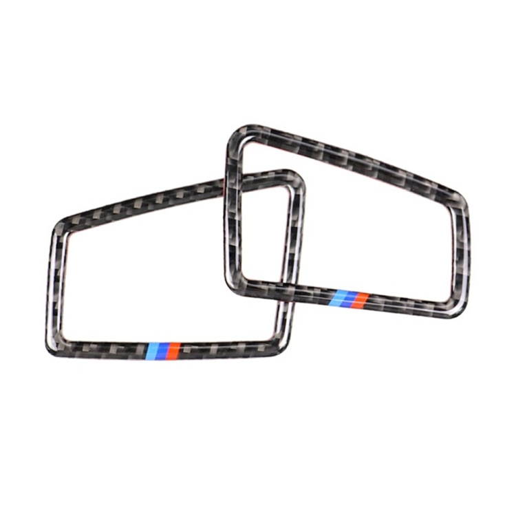 

Three Color Carbon Fiber Car Right Driving Instrument Air Outlet Decorative Sticker for BMW E90 2005-2012