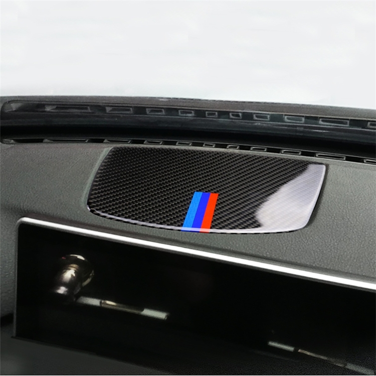 

Three Color Carbon Fiber Car Instrument Speaker Panel Decorative Sticker for BMW F30 2013-2018 / F34 2013-2018, Sutible for Left Driving