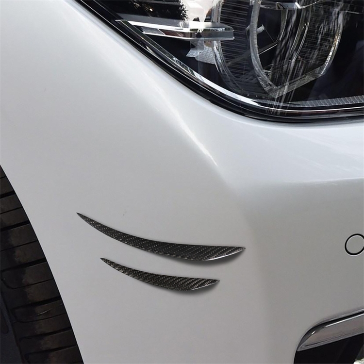 

4 PCS Mould Pressing Edition Carbon Fiber Car Universal Air Knife Decorative Sticker for BMW E60 / E90 / F30 / F10 / E70 / F15 / E84 / F20