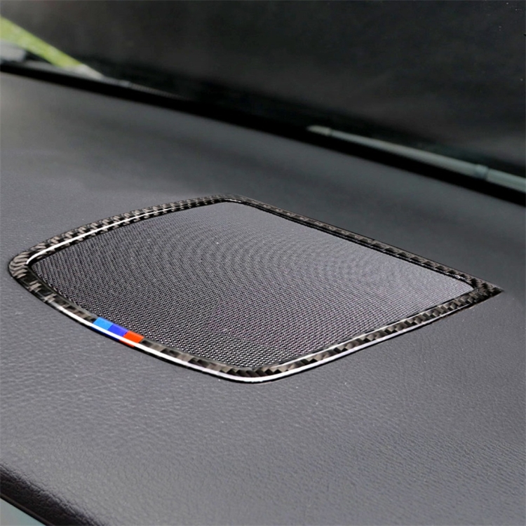 

Three Color Carbon Fiber Car Instrument Big Horn Frame Decorative Sticker for BMW 5 Series GT F07 2010-2016