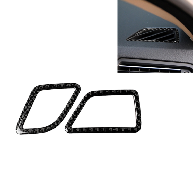 

Carbon Fiber Car Instrument Air Outlet Decorative Sticker for BMW 5 Series F10 2011-2017