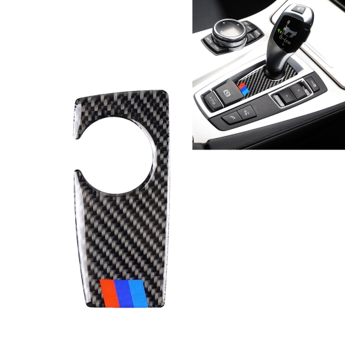 

Three Color Carbon Fiber Car Handbrake Below Panel Decorative Sticker for BMW 5 Series F07 F10 F25 F26 / GT X3 X4 2009-2016,Sutible for Right Driving