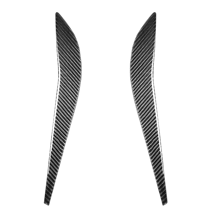 

2 PCS Car Carbon Fiber Rear Seat Side Decorative Sticker for Mazda RX8 2004-2008, Left and Right Drive Universal