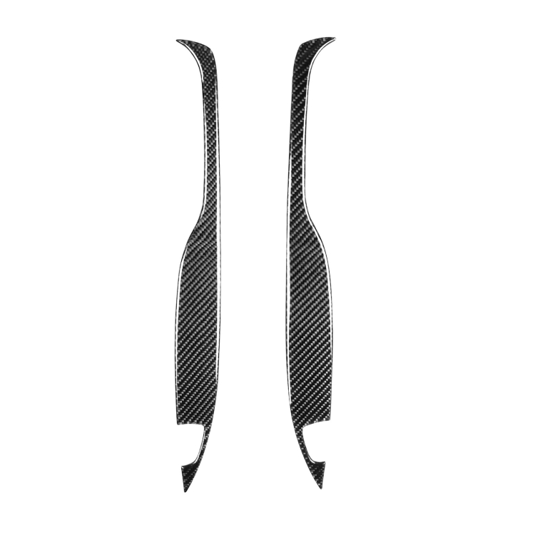 

2 PCS Car Carbon Fiber Rear Armrest Decorative Sticker for Mazda RX8 2004-2008, Left and Right Drive Universal