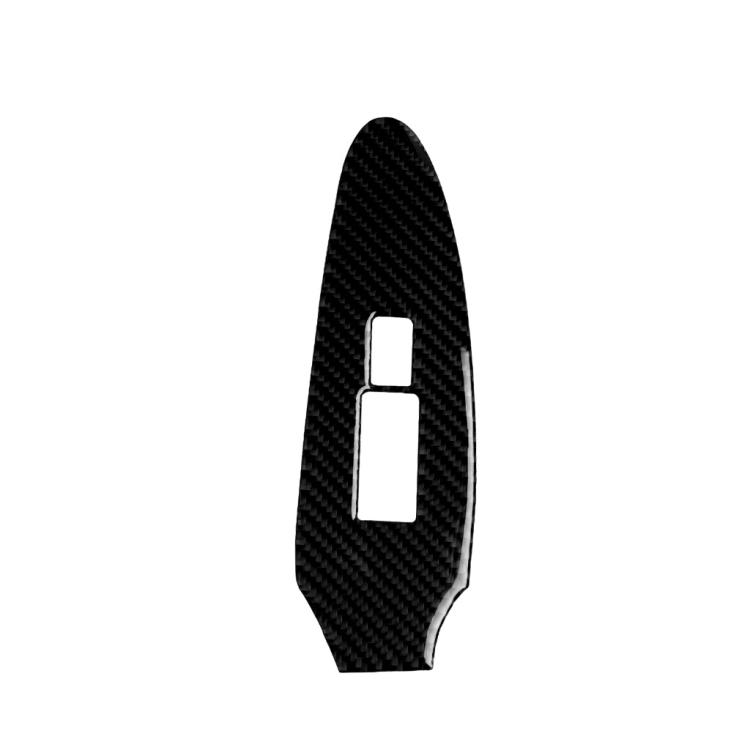 

Car Carbon Fiber Vice Driving Side Door Lift Control Decorative Sticker for Nissan 370Z Z34 2009-, Right Drive