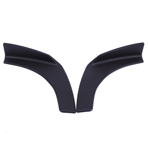 

[US Warehouse] 2 PCS Universal Car Bumper Spoiler Front Shovel Scratch-Resistant Wing