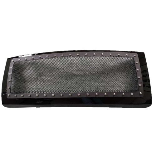 

[US Warehouse] Car ABS Front Bumper Hood Mesh Grille with Rivet for 2009-2014 Ford F150
