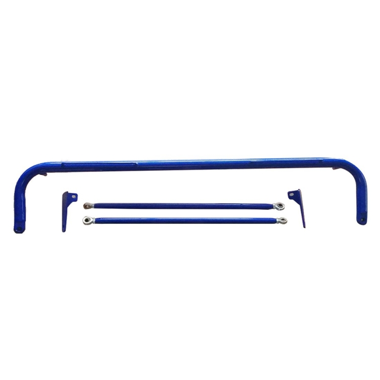 

[US Warehouse] Car Stainless Steel Seat Guard Rod, Blue
