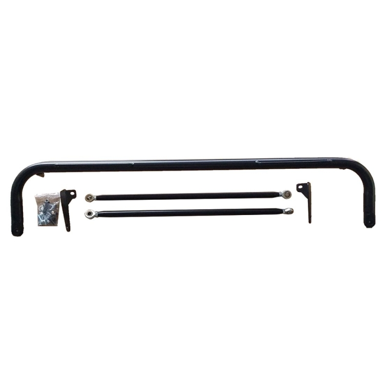 

[US Warehouse] Car Stainless Steel Seat Guard Rod, Black