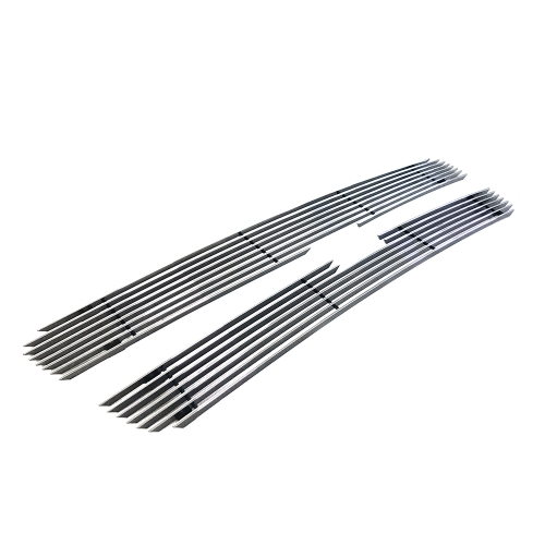 

[US Warehouse] 2 PCS Car Aluminum Front Grilles for 2003-2005 Chevrolet Silverado LD