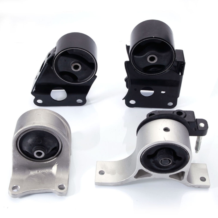 

[US Warehouse] 4 PCS Car Engine Motor Mount 2.5L Essential Chassis Fittings for Nissan Teana 2002-2006 A7340 / A7341 / A7342 / A7343