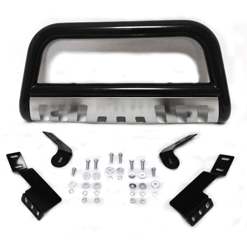 

[US Warehouse] Car Powder Coated Steel Front Bumper Grille Guard for Toyota Tundra 1999-2006 / Sequoia 2001-2007