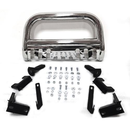 

[US Warehouse] Car Heavy Duty Steel Front Bumper Grille Guard for Dodge Ram 1500 2009-2018 Chrome