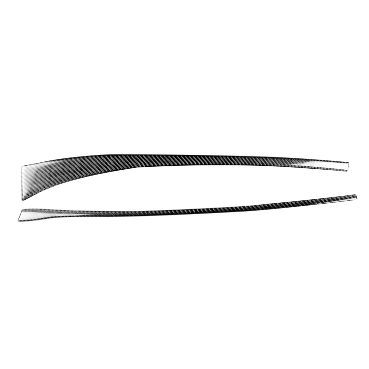 

2 in 1 Car Carbon Fiber Front Passenger Seat Decorative Stripe for Honda Civic 8th Generation 2006-2011, Left Drive