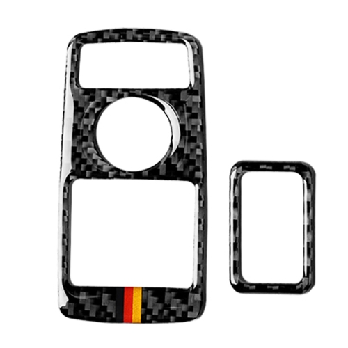 

Car Carbon Fiber German Color Window Lift Panel Decorative Sticker for Mercedes-Benz C Class 2010-2013/E Class 2009-2015, Left and Right Drive Universal