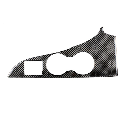 

Car Carbon Fiber Water Cup Holder Panel Decorative Sticker for Lexus RX300 / 270 / 200T / 450h 2016-2019, Right Drive