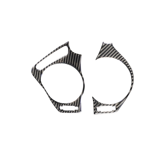 

Car Carbon Fiber Big Left and Right Air Outlet Decorative Sticker for Lexus IS250 300 350C 2006-2012, Right Drive