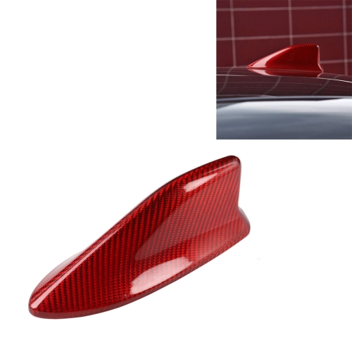 

Car Carbon Fiber Antenna Decorative Cover for Subaru BRZ (Red)