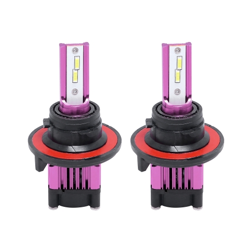 

2 PCS F6 H13 DC9-32V 26W 6500K 3000LM Car / Motorcycle LED Headlight Lamps / Fog Light (Purple)