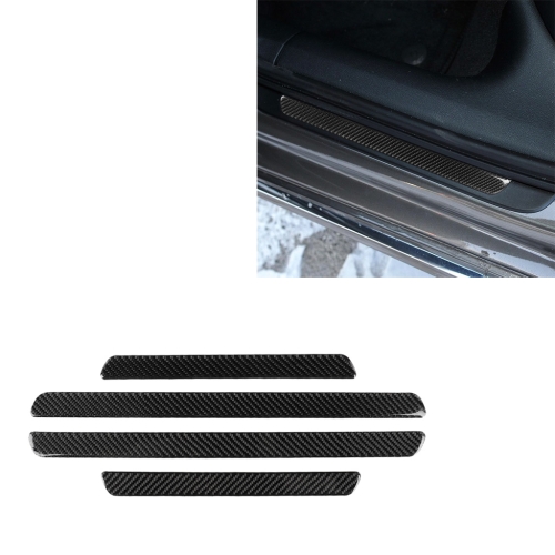 

Car Carbon Fiber Threshold Decorative Sticker for Audi A6 S6 C7 A7 S7 4G8 2012-2018, Left and Right Drive Universal