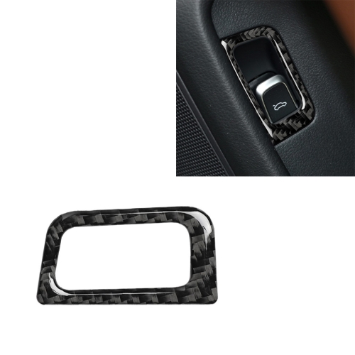 

Car Carbon Fiber Trunk Switch Decorative Sticker for Audi A6 S6 C7 A7 S7 4G8 2012-2018, Right Drive