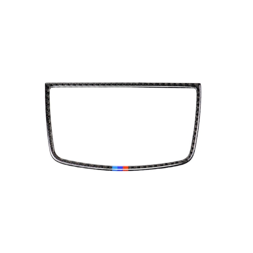 

Car Carbon Fiber Tricolor Dashboard Horn Frame Decorative Sticker for BMW E70 X5 / E71 X6 2008-2013, Left and Right Drive Universal