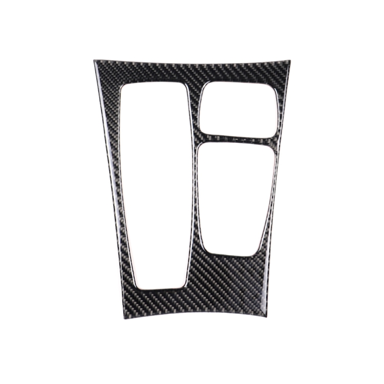 

Car Carbon Fiber Solid Color Gear Panel Decorative Sticker for BMW X5 2008-2013 / X6 2009-2014, Low-level Configuration Left Drive