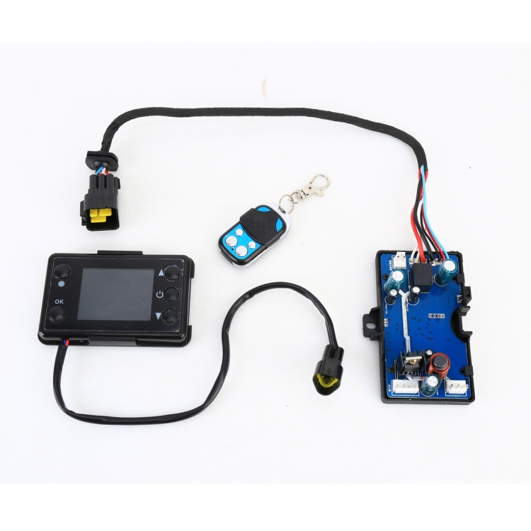

24V Universal ABS Plastic Car Motherboard Controller Air Conditioning Heater Main Board with Remote Control + Display Screen