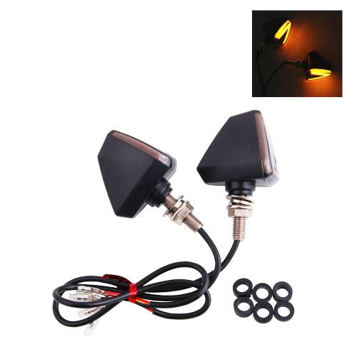 

2 PCS Motorcycle LED Turn Signal Light Amber Light Turn Lamp