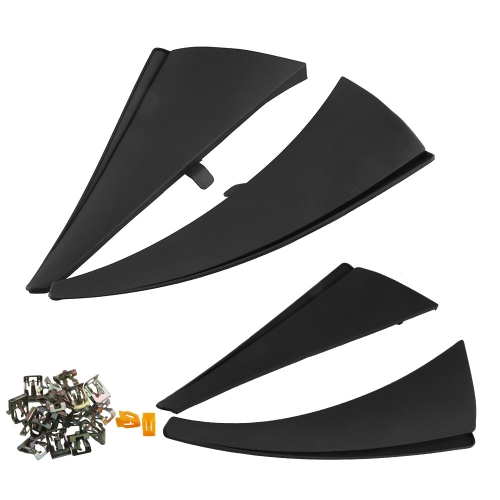 

4 PCS Car Front and Rear Wheel Mudguards Fender Guard for Chevrolet Corvette