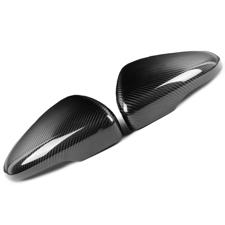 

2 PCS Car Carbon Fiber Rearview Mirror Shells for Volkswagen Golf 6 GTI 2008-2012, Left and Right Drive Universal