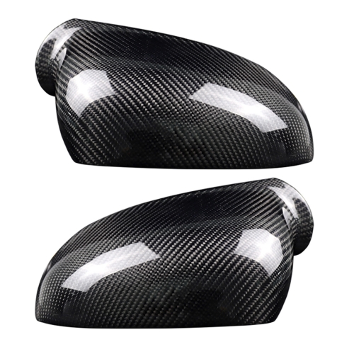 

2 PCS Car Carbon Fiber Rearview Mirror Shells for 2003-2009 Volkswagen Golf 5 / MK5, Left and Right Drive Universal