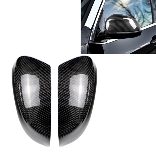 

2 PCS Car Carbon Fiber Original Car Version Rearview Mirror Shells for BMW X3 F25 2014-2017, Left and Right Drive Universal