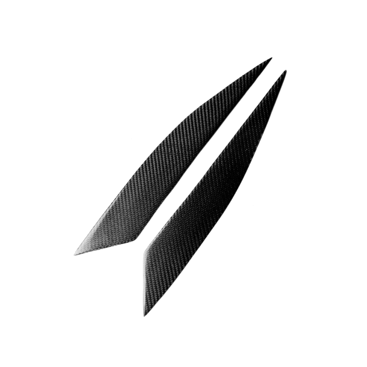 

2 PCS Carbon Fiber Car Lamp Eyebrow Decorative Sticker for 2004-2008 Mazda RX8