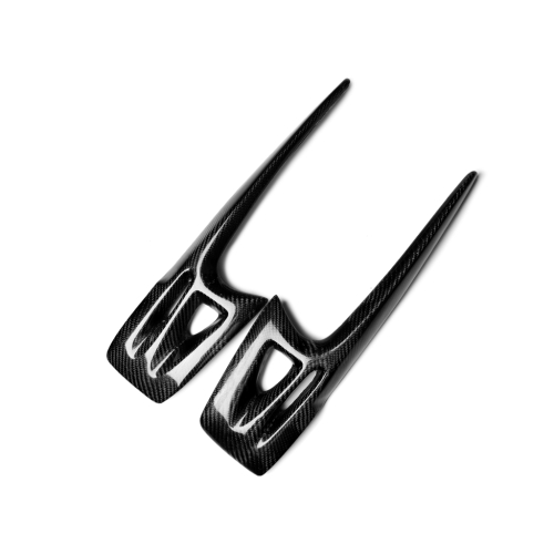 

2 PCS Carbon Fiber Car Lamp Eyebrow Decorative Sticker for Mitsubishi Lancer EVOX