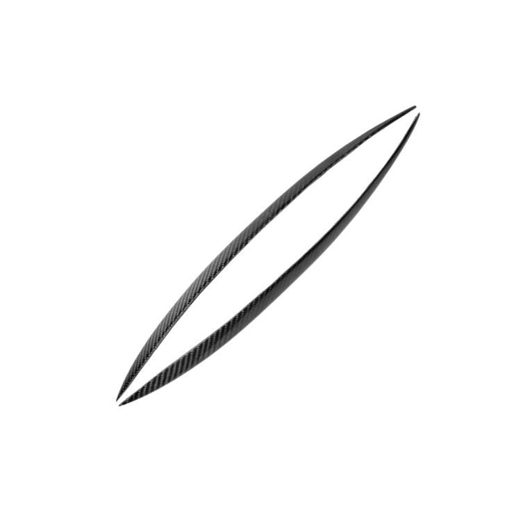 

2 PCS Carbon Fiber Car Lamp Eyebrow Decorative Sticker for 2014-2016 Volkswagen Golf 7 / MK5