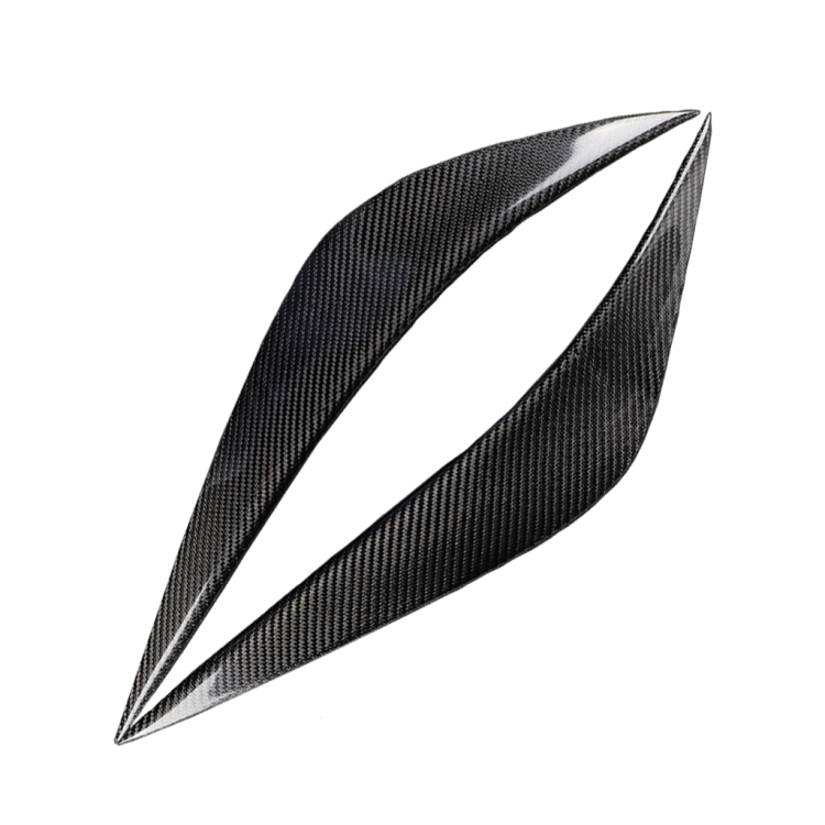 

2 PCS Carbon Fiber Car Lamp Eyebrow Decorative Sticker for 2009-2012 Subaru Legacy