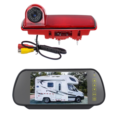 

PZ463 Car Waterproof 170 Degree View Camera + 7 inch Rearview Monitor for Renault / Opel