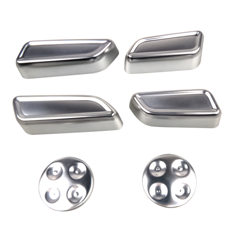 

6 in 1 Car Seat Adjustment Button Decorative Sticker for Tesla Model 3